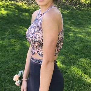 Sherri Hill long prom dress